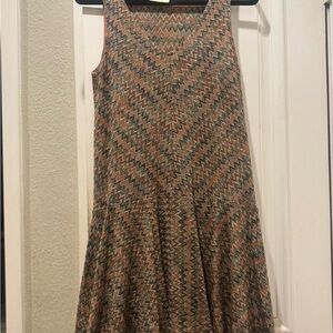 Maeve Multicolor Chevron Dress OBO